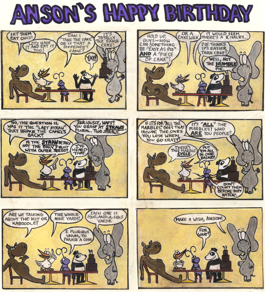 Birthday Bug 6: Anson’s Pastel Birthday