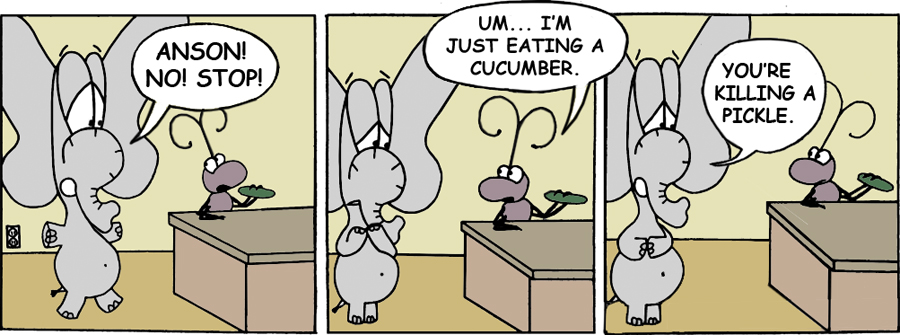 Cruel as a Cucumber